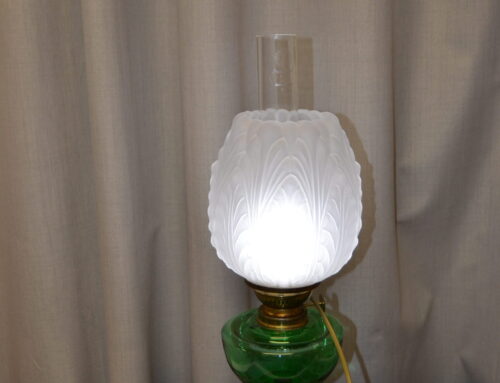 Bords / fotogenlampa elektrifierad